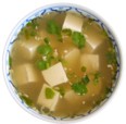 Vločková tofu polévka